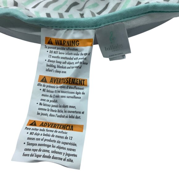 Lullaby Lane Baby Elephant Wash Cloth 10" X 10" Cotton Blend NEW NWT - Picture 4 of 6